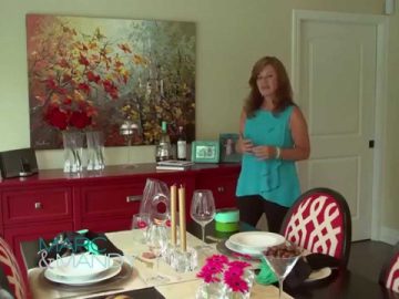Setting a Romantic Table with Michelle