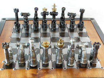 Diy-Recycled-Chess